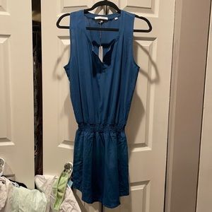 Teal tank top dress